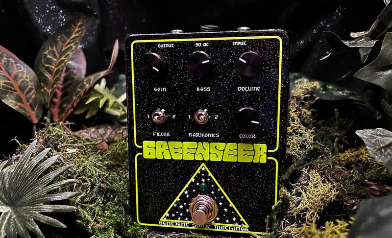 Sentient Sonic Machines Greenseer Hypervintage Fuzz 2023 - Black Space Rainbow image 1