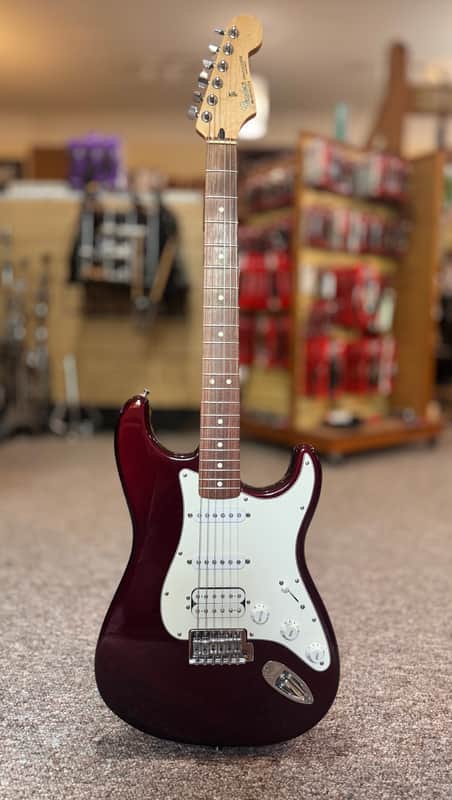 Fender Standard HSS Stratocaster with Rosewood Fretboard 2001 - Midnight Wine image 1
