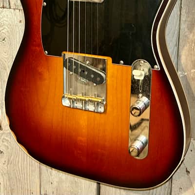 "NEW"  Fender Jason Isbell Signature Custom Telecaster, Road Worn Chocolate Sunburst, Includes FREE Fender Hard Shell Case ! image 5