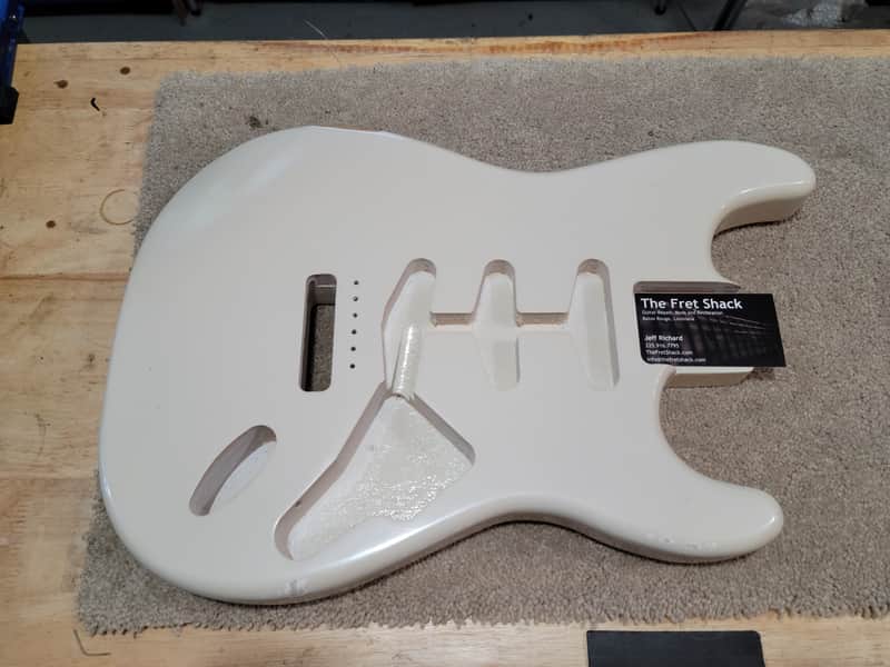 MJT Stratocaster Body 2022 - Relic Desert Sand image 1