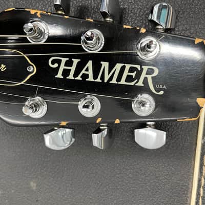 SUPER RARE!!! Hamer USA Vector 1982 Sunburst Case_169 image 8