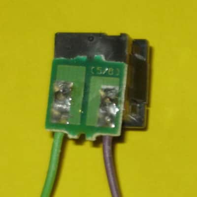 lightly used Boss ON / OFF Foot Switch - black hard plastic on very small green circuit board + green & purple wires for Boss compact size pedals (works fine) came off of a lightly used 2010 SYB5 pedal (NO pedal included / NO other items included) image 20