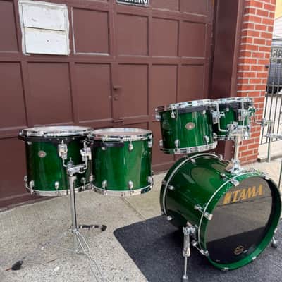 Tama Starclassic 2000s - Emerald Green 6 Pieces image 4