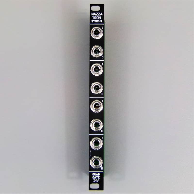 Mazzatron Quad Gate Inverter - 2hp Eurorack Synthesizer Module image 1