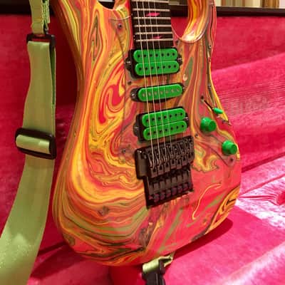Ibanez Universe UV77 MC - Multicolour 1990 image 11