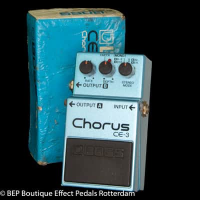 Boss CE-3 Chorus Ensemble 1987 s/n 745000 Japan as used by David Gilmour image 1