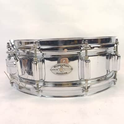 *Rogers SuperTen 5x14"Snare Drum COS Steel 10Lug Script Chrome Vintage 70s #5092 image 1