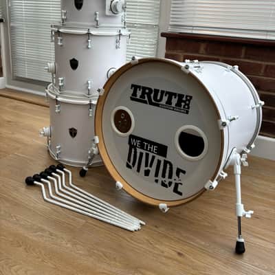 Truth custom drums Custom 2012 - Flat white image 2