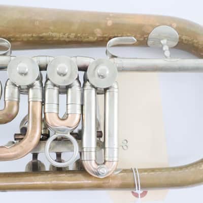 V.F. Cerveny Rotary Valve Flugelhorn SN 43037 EXCELLENT image 9