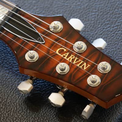 MINTY! Carvin California Carved Top CT-6 Double-Cut Electric Guitar Quilted Amber + COA OHSC image 11