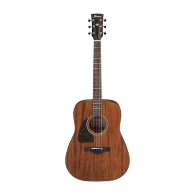 Ibanez AW54LOPN Left-Handed Dreadnought Acoustic Guitar - Open Pore Natural image 2