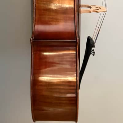 Beautiful 4/4 Cello Maple leaf - Ruby MLS510c - 4/4 image 3