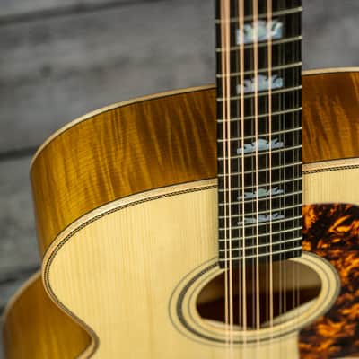 Boucher SG12-63-E 12 String S-Jumbo - Canadian Curly Maple image 12