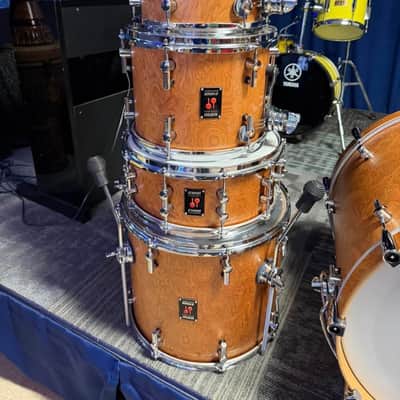 Sonor Newport series RARE limited edition drum set 4 pc MADE IN GERMANY image 5
