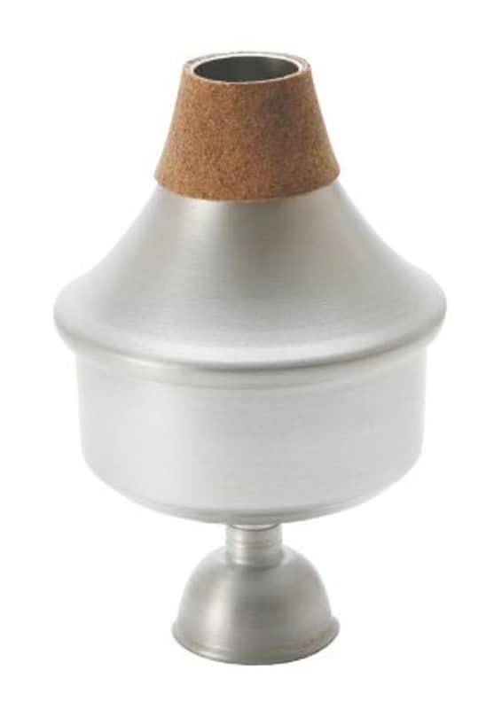 TCM7420 Trumpet Wah Wah Mute - Silver Trumpet Wah Wah Mute image 1