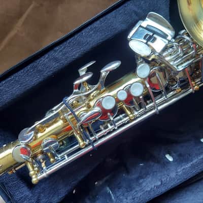 Cecilio Mendini HMAS-LN alto saxophone Brass image 10