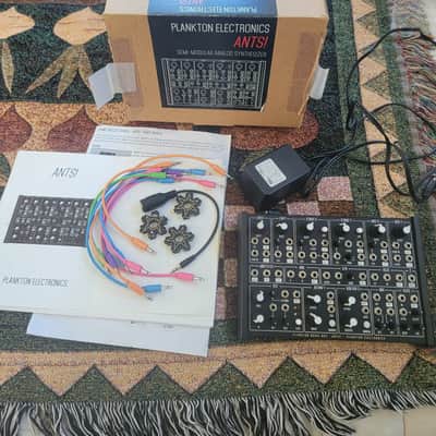 Plankton Electronics Ants! Semi-Modular Desktop Synth 2010s - Black image 2