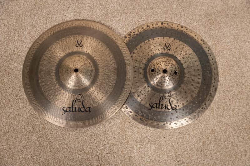 Saluda 14" Symbolic Series Hi Hat Cymbals 767g 1414g image 1