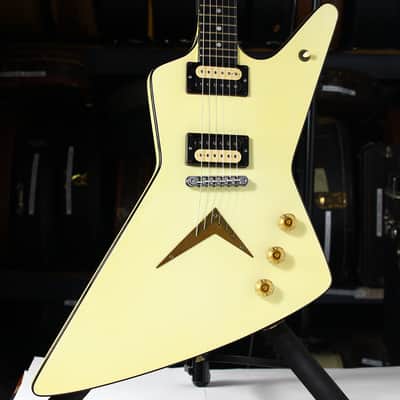 1980 Dean Z USA White w/ Black Binding Standard Bound Explorer | Rare Vintage Guitar! image 2