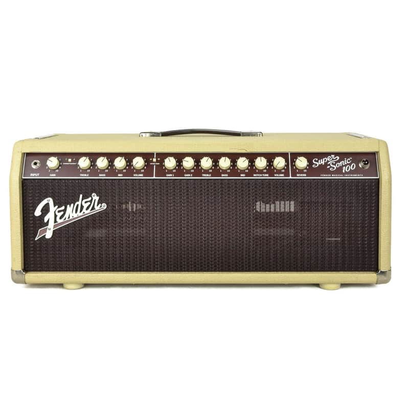 Fender	Super-Sonic 100 2-Channel 100-Watt Guitar Amp Head	2011 - 2014 image 3