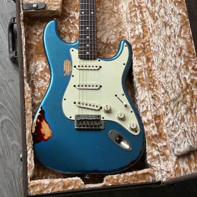 Haar S Model Relic Old Headstock Voodoo Pick-Ups Handmade Guitar with Haar Case image 2