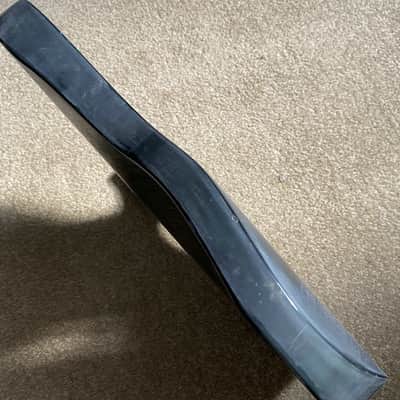 HH Basswood Black Double Cutaway Guitar Body image 2