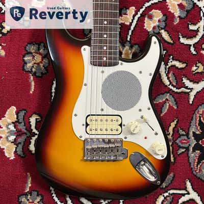 1993-1994 Fender Japan ST-Champ Mini Stratocaster Built-in Amp Sunburst MIJ image 2