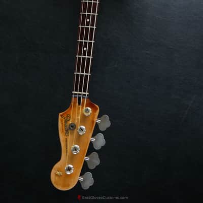 Fender Standard Pricision Bass Seafoam Green on Sunburst Heavy Relic Aged (RARE) image 11