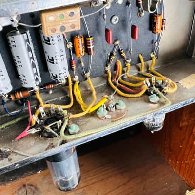 Fender Princeton 5F2-A Narrow Panel 1x8" Combo Amplifier 1959 - Tweed image 20