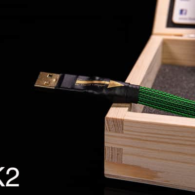Best Buy PRODUCT 2020/ 1m (3ft) David Laboga Custom Audio / High End USB A - B / C - B / A - C / EMERALD MK2 image 5