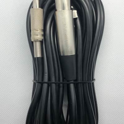 Nova Sound 25 Foot XLR 3Pin Female to 1/4" Mono TS Cable - Nova Sound Black image 1