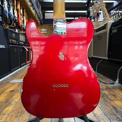 Fender Custom Shop Limited Edition 1961 Telecaster Relic Aged Candy Apple Red w/Hard Case image 3