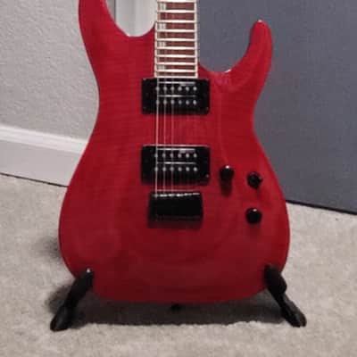 ESP LTD H-200 FM 2018 - 2020 - See Thru Red image 1