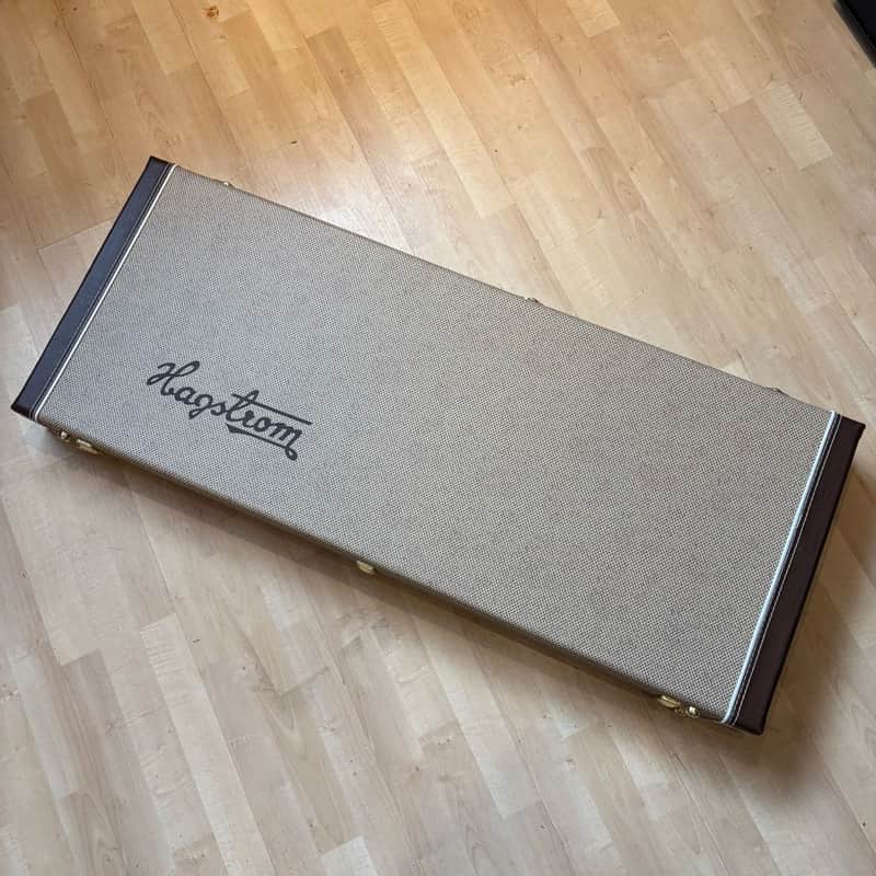 Hagstrom hardcase for Fantomen Guitars * super stylish and robust protection for your Hagstrom Fantomen guitar  *RC-1* image 1