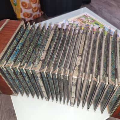 Bandoneon Bandonion ELA ECHO 142 tönig Tango rheinische Tonlage image 8