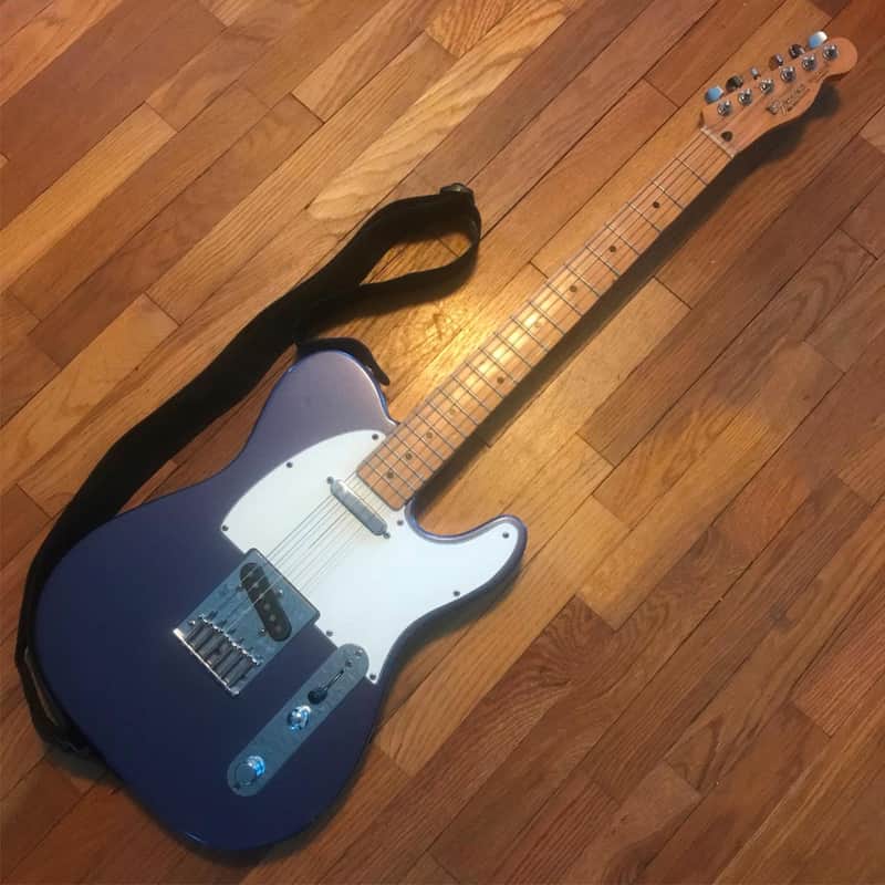Fender Telecaster'91-92 Maple Fretboard / Agave Blue Mexico Electric Guitar 6Str image 1