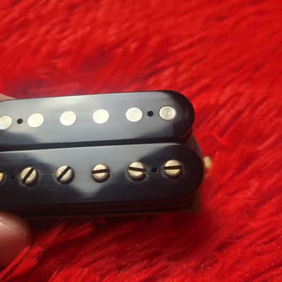 1980's - 1990's Fernandes Burny VH-3 Humbucker - Black With Gold Pole Screws - 8.30K Ohm - Ceramic Magnet - Made in Japan MIJ image 4