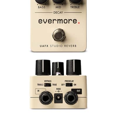 Universal Audio Evermore Studio Reverb Pedal. New with Full Warranty! image 2