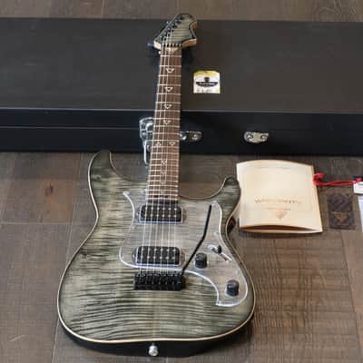 Valiant Soothsayer Charcoal Flametop NAMM Show Piece + COA OHSC (6785)