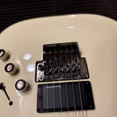 Schecter Blackjack ATX C-1 FR Aged White Guitar *SUPER BLACK EBONY FINGERBOARD* (Made In Korea) image 5