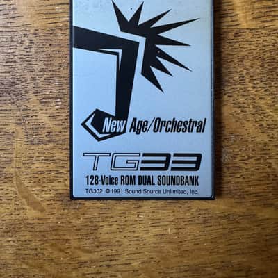 Sound Source Unlimited (SSU) TG302 New Age / Orchestral Sound Card for Yamaha TG33