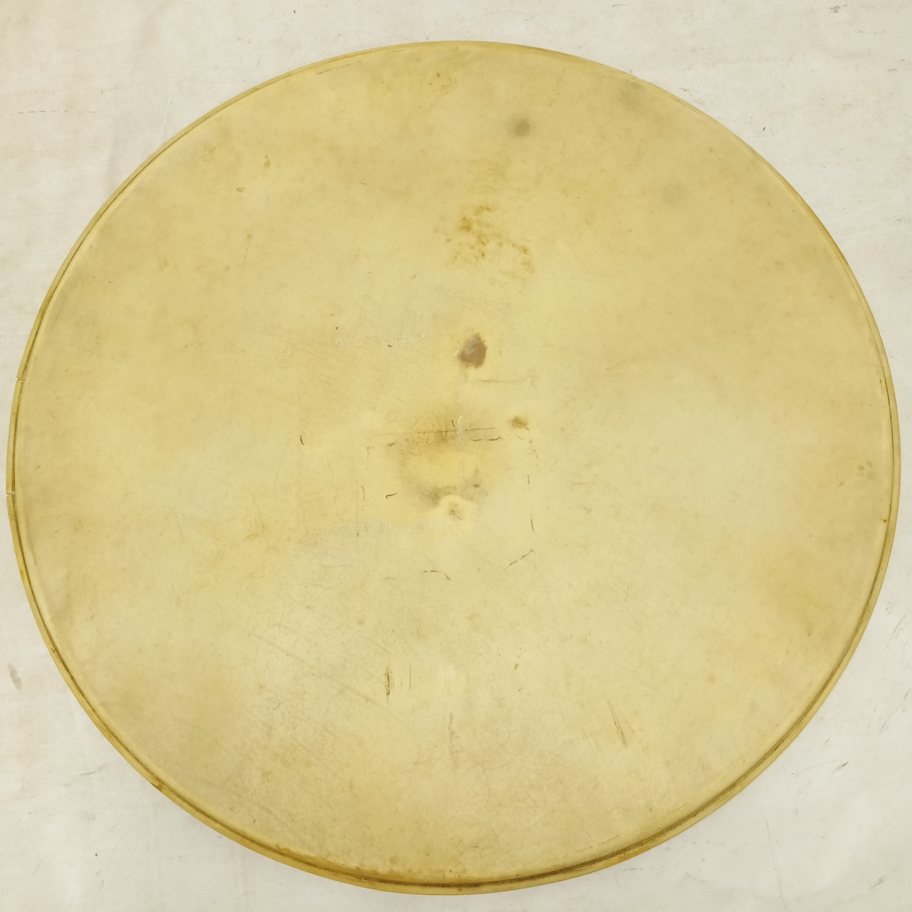 Ludwig 28"Calf Skin Bass Drum Head Early American Vintage10s Batter/Resonant USA — main photograph