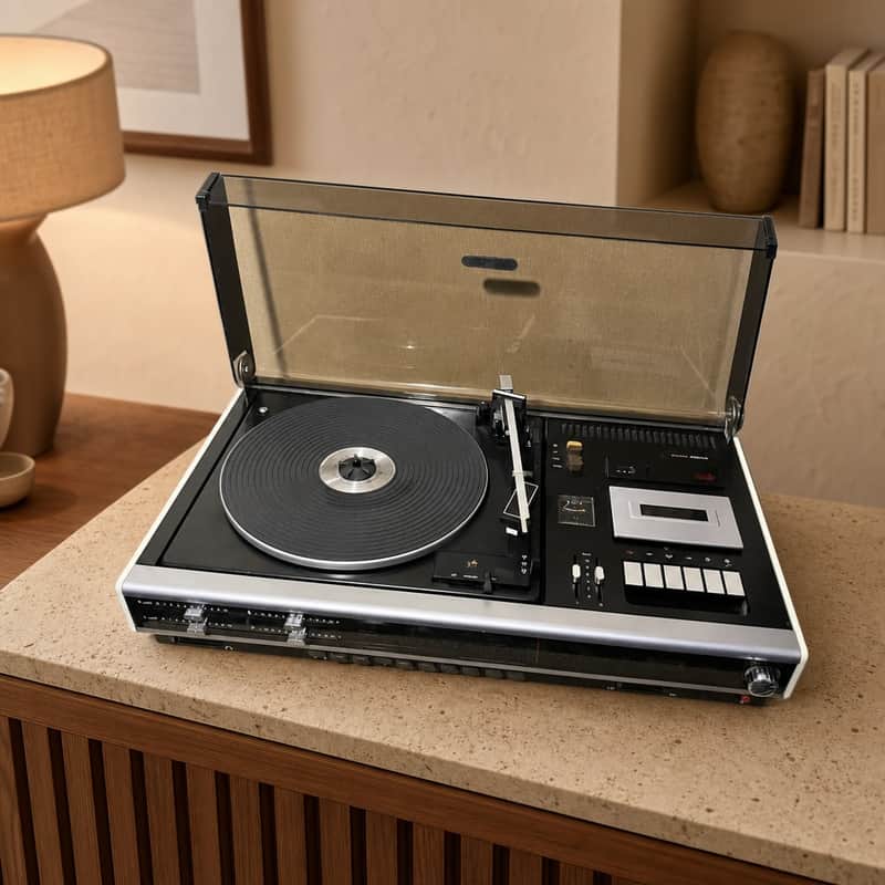 GARRARD / RANK ARENA AS-3632 Rare Vintage Cassette Deck Music System Warranty image 1