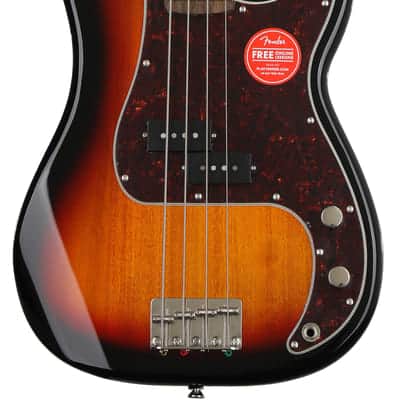Squier Classic Vibe '60s Precision Bass - 3-Tone Sunburst image 2