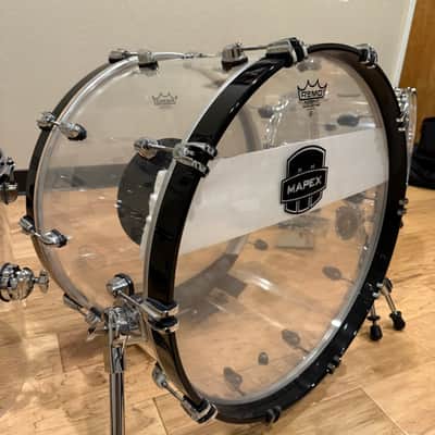 ~WOW!~ Mapex MyDentity Acrylic 9-Piece Concert Tom Drum Kit Set (Rm4) image 6