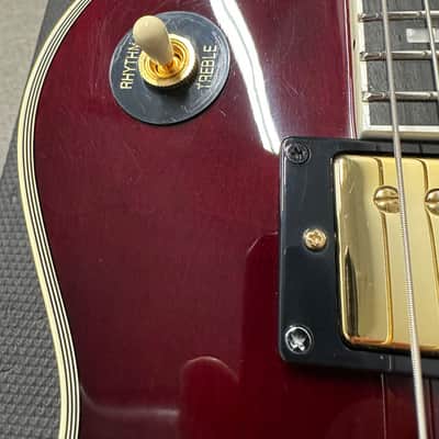 Epiphone Jerry Cantrell "Wino" Les Paul Custom (2023) - Dark Wine Red #29288 with Original Hard Case image 9