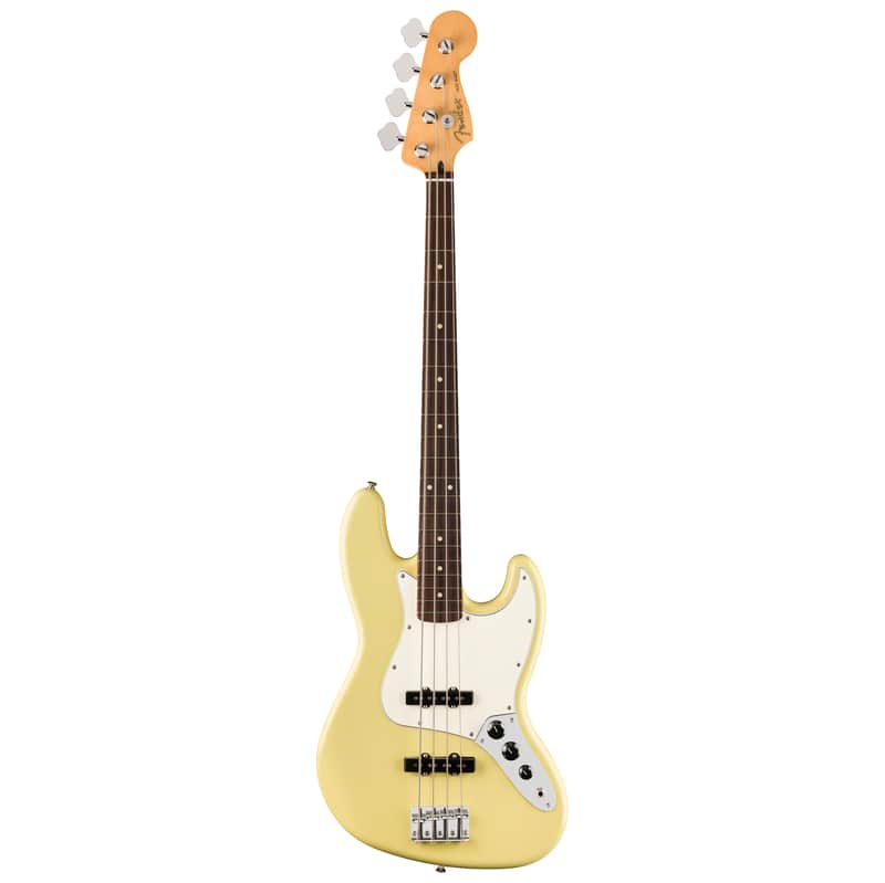 Fender Player II Jazz Bass Rosewood Neck Hialeah Yellow image 1