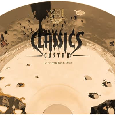 Meinl Classics Custom China 16", CC16EMCH-B, Extreme Metal - China Cymbal image 2