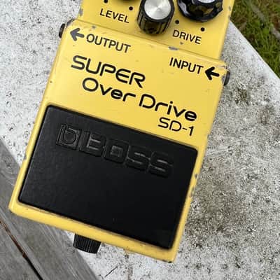 Boss SD-1 Super Overdrive 1981 - 1988 Made In Japan | Reverb