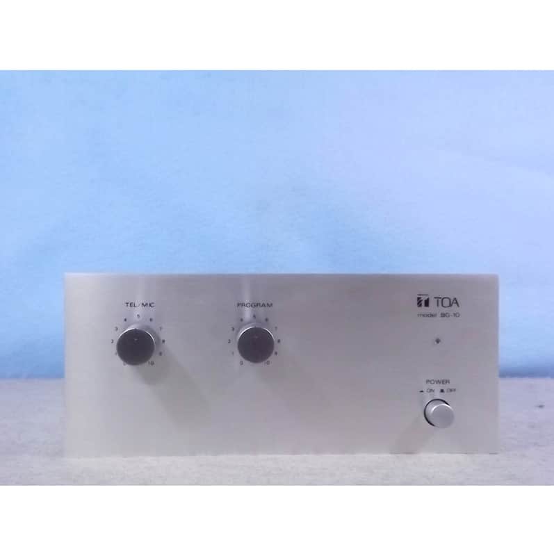 TOA BG-10 Amplifier - 10W PA system image 1